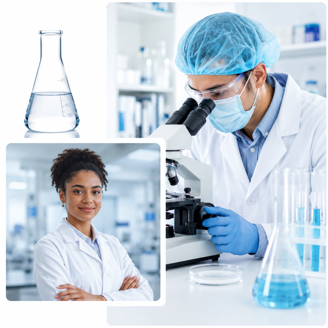 Scientist in laboratory